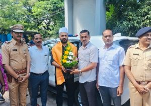 आगामी कुंभमेळ्याच्या पार्श्वभूमीवर राकेश सिंग यांचा मनमाड दौरा