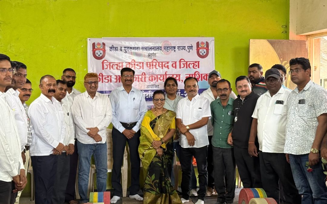 शालेय जिल्हास्तरीय वेटलिफ्टिंग स्पर्धेला खेळाडूंचा उदंड प्रतिसाद